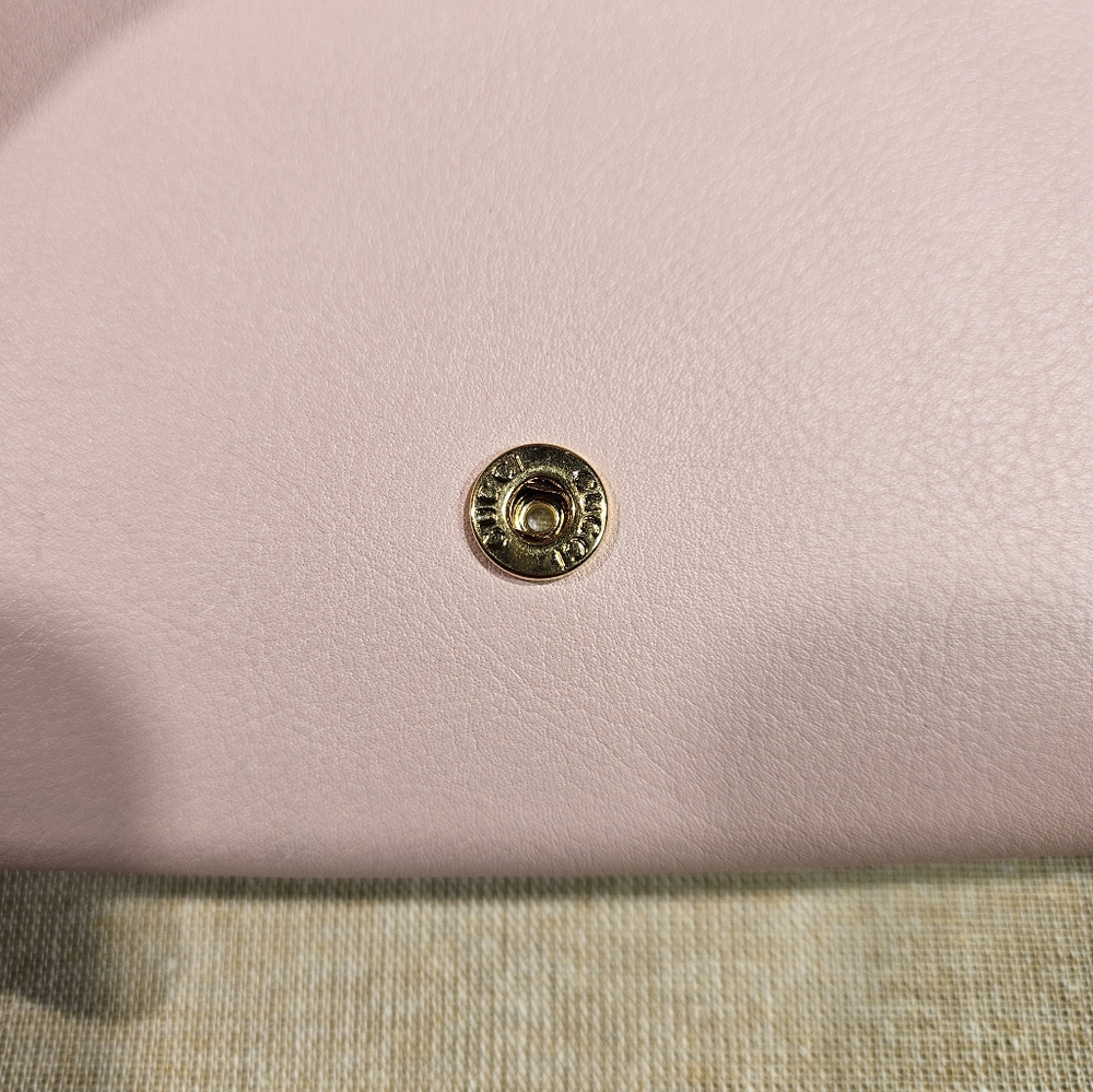 Gucci Blush Pink Leather Mini Crossbody with Gold GG Chain - Picture 4 of 12